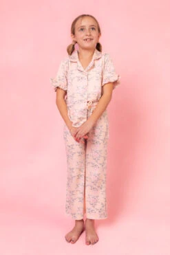 Mini Tiffany Night Set In Tea Party Floral -Ivy City Co Dress TiffanySet Studio SpringSets24 35