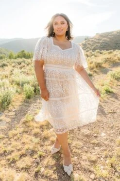 Venice Dress With Flutter Sleeves In Champagne - FINAL SALE 22 Venice Dress With Flutter Sleeves In Champagne - FINAL SALE -Ivy City Co Dress Venice Flutter Sleeve 28 890012