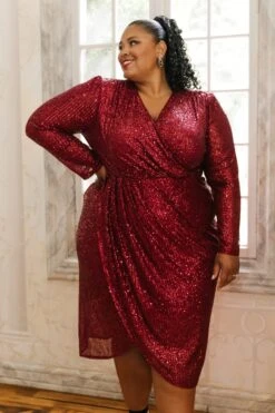 Starstruck Dress In Wine - FINAL SALE 17 Starstruck Dress In Wine - FINAL SALE -Ivy City Co Dress WEB 5664 233787