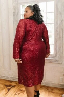 Starstruck Dress In Wine - FINAL SALE 25 Starstruck Dress In Wine - FINAL SALE -Ivy City Co Dress WEB 5669 696528