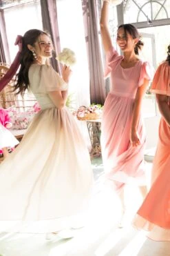 Abbie Dress In Champagne 23 Abbie Dress In Champagne -Ivy City Co Dress WEB BRIDESMAID 2