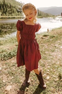 Mini Brooklyn Dress In Spice - FINAL SALE -Ivy City Co Dress WEB FALL RECOLOR 01 886243