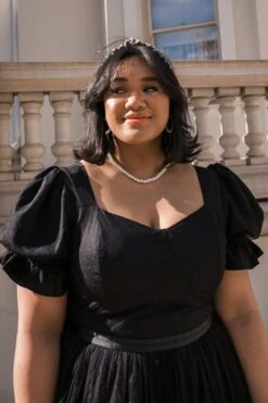 Ballerina Dress In Black 20 Ballerina Dress In Black -Ivy City Co Dress WEB IVY NOIRCOLLECTION3 14 624934