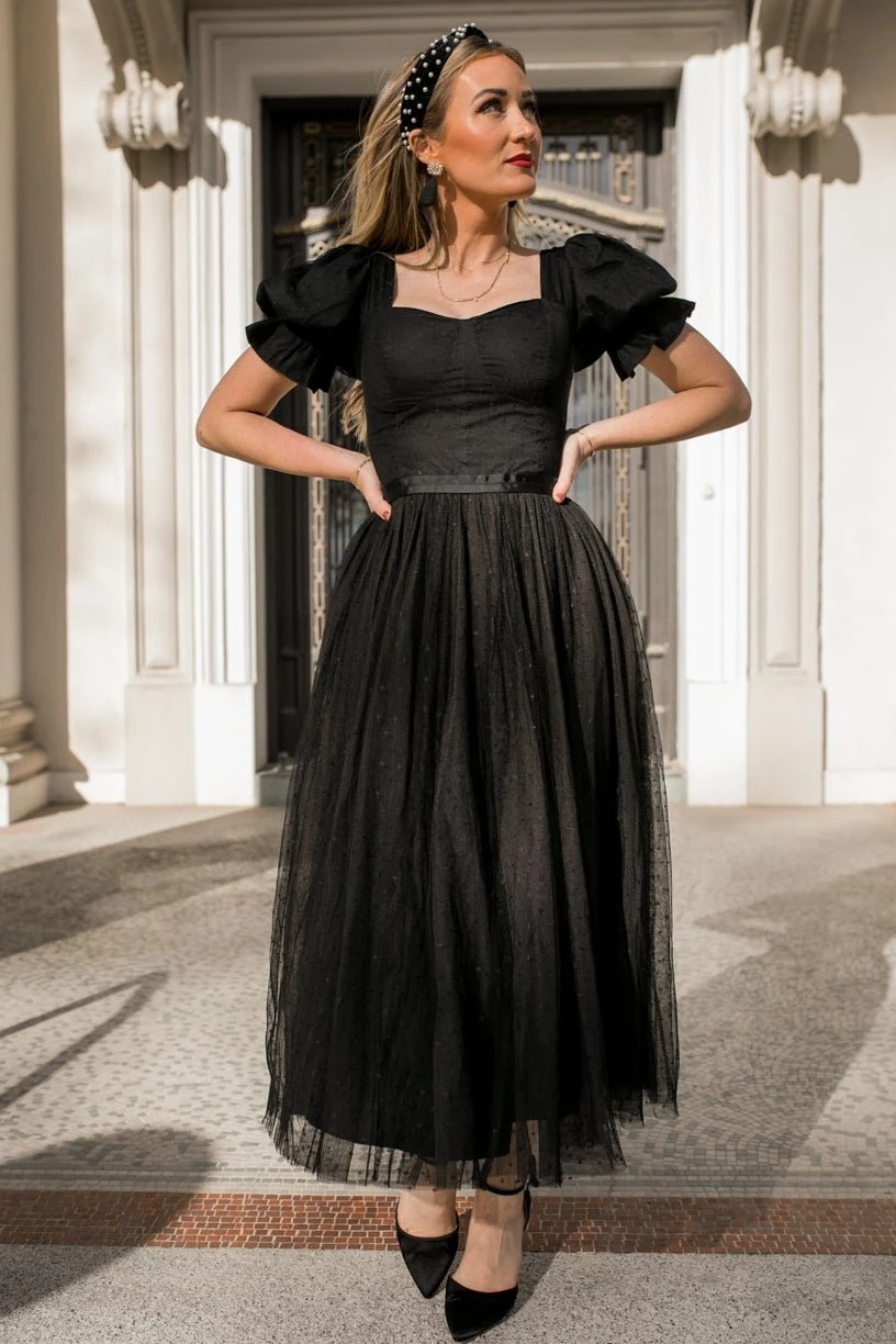 Ballerina Dress In Black 1 Ballerina Dress In Black