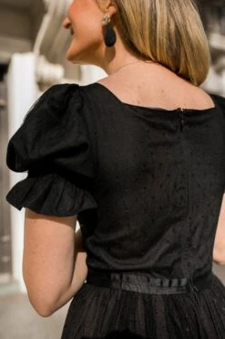 Ballerina Dress In Black 25 Ballerina Dress In Black -Ivy City Co Dress WEB IVY NOIRCOLLECTION3 58 635035