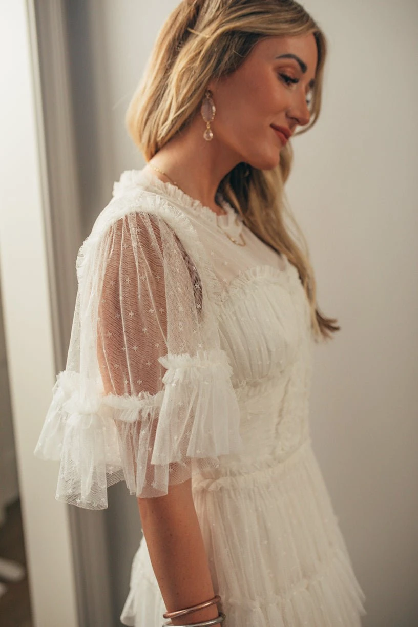 Whimsical Dress In White 12 Whimsical Dress In White - Image 12