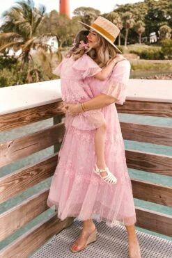 Jules Dress In Pink -Ivy City Co Dress WEB JulesPink Florida SS23 03