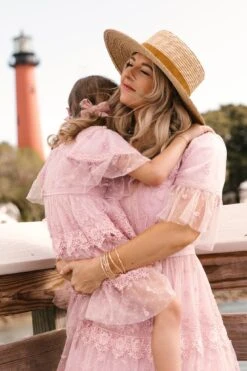 Jules Dress In Pink -Ivy City Co Dress WEB JulesPink Florida SS23 06