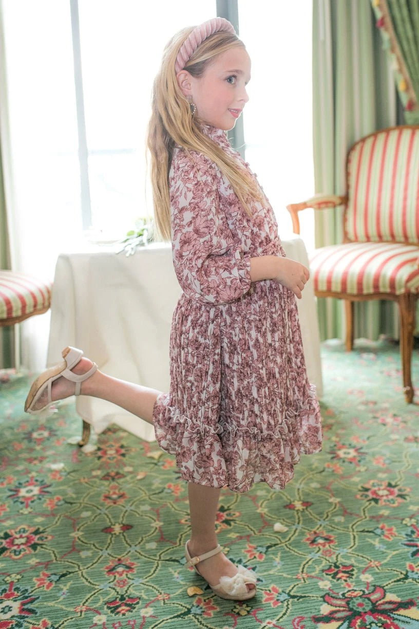 Mini Brynley Dress In Pink - FINAL SALE 1 Mini Brynley Dress In Pink - FINAL SALE