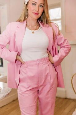 Power Suit In Pink -Ivy City Co Dress WEB POWERSUIT 21
