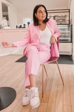 Power Suit In Pink -Ivy City Co Dress WEB POWERSUIT