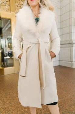 Sloane Coat In Cream - FINAL SALE -Ivy City Co Dress WEB Sloane Coat Cream 6526 701196