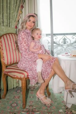 Brynley Dress In Pink - FINAL SALE -Ivy City Co Dress WEB VDAY BRYNLEYPINK2 12 355323