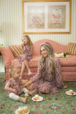 Brynley Dress In Pink - FINAL SALE -Ivy City Co Dress WEB VDAY BRYNLEYPINK2 83 491071