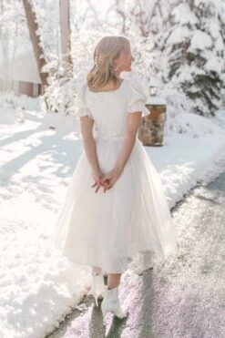 Ballerina Dress In White -Ivy City Co Dress WEB WINTERWHITES BALLERINA 49 823105