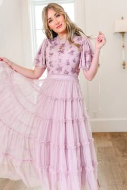 Anastasia Dress In Mauve -Ivy City Co Dress WEB anastasiamauve lovers23 1 11 532928