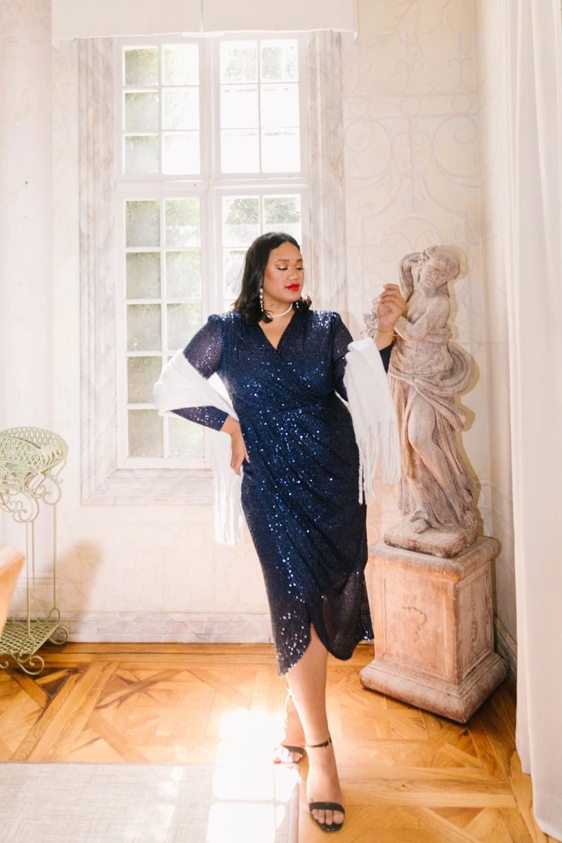 Starstruck Dress In Navy - FINAL SALE 10 Starstruck Dress In Navy - FINAL SALE - Image 10