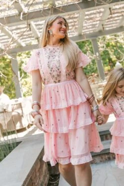 Ingrid Embroidered Dress - FINAL SALE -Ivy City Co Dress WEBAdultIngrid 10 120633