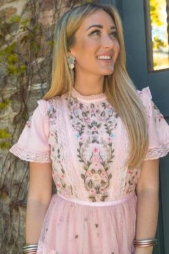 Ingrid Embroidered Dress - FINAL SALE -Ivy City Co Dress WEBAdultIngrid 7 645611