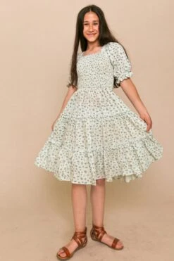 Mini Madeline Dress In Blue -Ivy City Co Dress WEBSITE SUMMER2020 minimadeline 9 485571