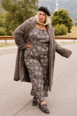 Willow Jumpsuit In Black Floral - FINAL SALE -Ivy City Co Dress WillowJumpsuit ConradRanch F23 18 511562