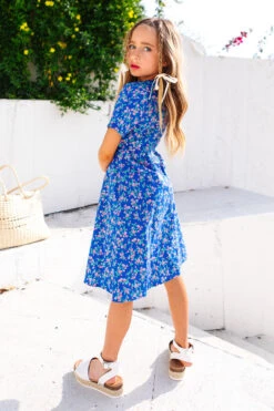 Mini Allie Dress In Royal Blue -Ivy City Co Dress allieblue 08