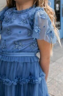 Mini Anastasia Dress In Tufts Blue - FINAL SALE -Ivy City Co Dress anastasia momandme 0112