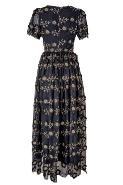 Athena Dress In Black - FINAL SALE -Ivy City Co Dress athena black back 231552