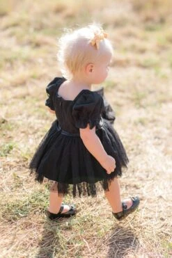 Baby Ballerina Dress Set In Black 19 Baby Ballerina Dress Set In Black -Ivy City Co Dress baby ballerina black 06 207924