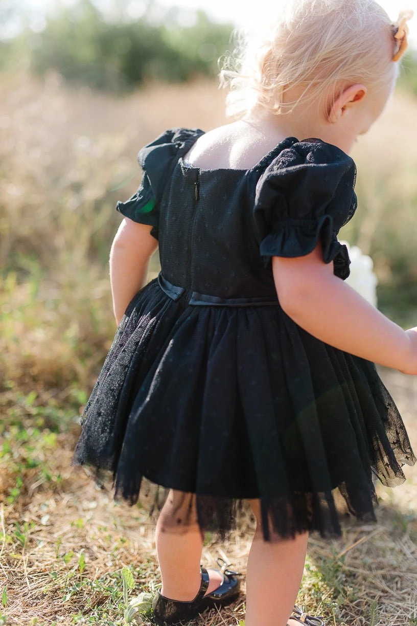 Baby Ballerina Dress Set In Black 2 Baby Ballerina Dress Set In Black - Image 2
