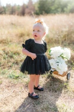 Baby Ballerina Dress Set In Black 18 Baby Ballerina Dress Set In Black -Ivy City Co Dress baby ballerina black 10 995411