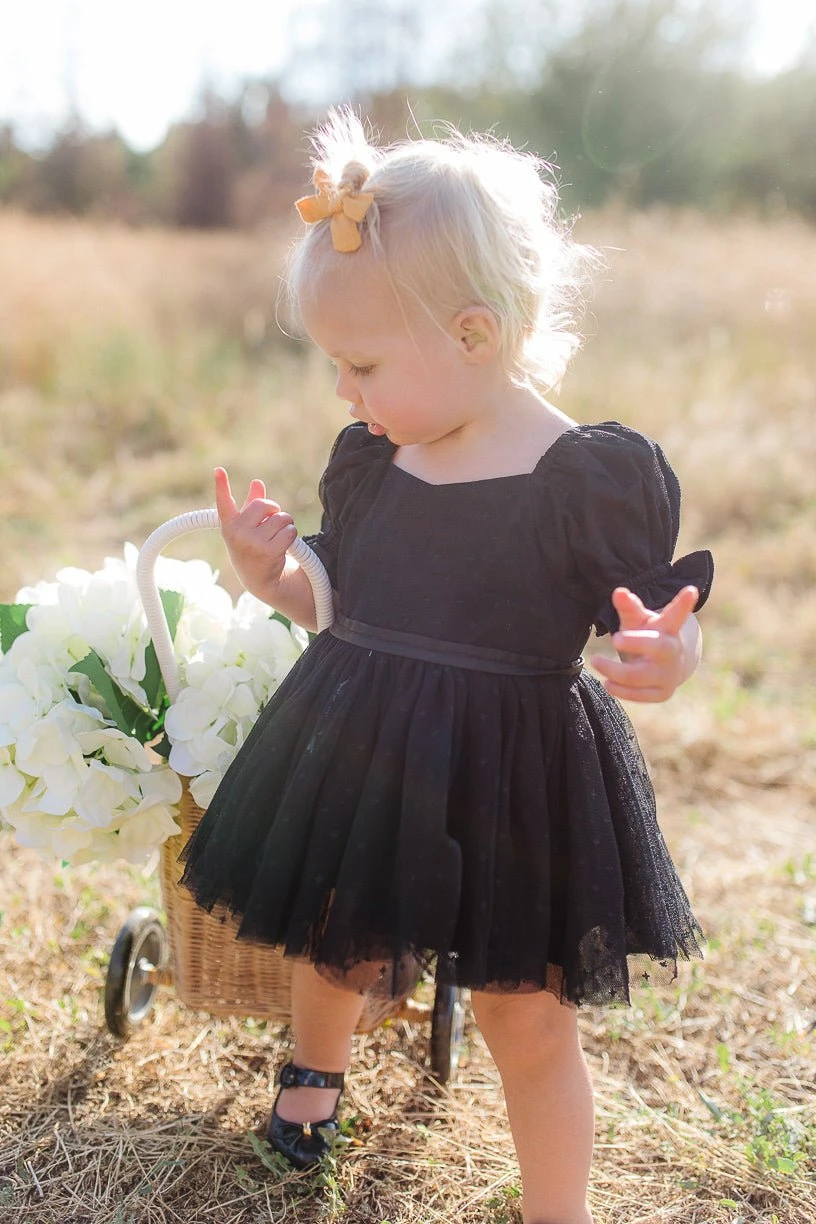 Baby Ballerina Dress Set In Black 5 Baby Ballerina Dress Set In Black - Image 5