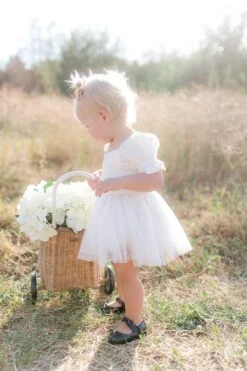 Baby Ballerina Dress Set In White 17 Baby Ballerina Dress Set In White -Ivy City Co Dress baby ballerina white 7 824342