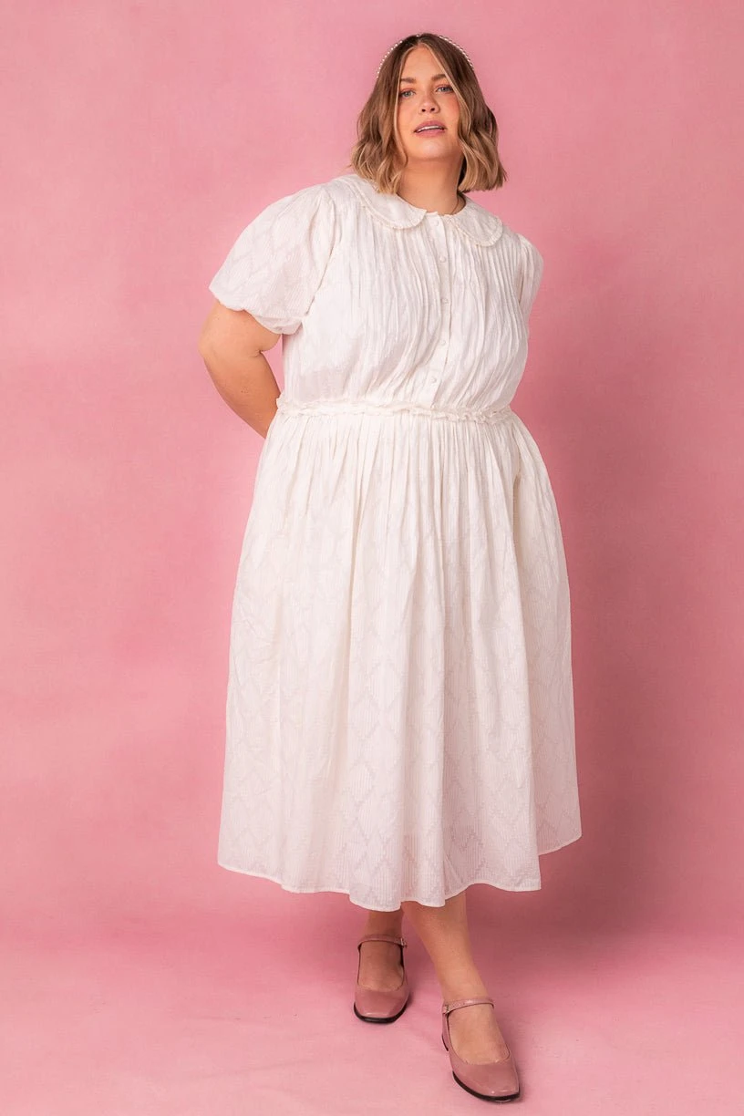Betty Dress In White 6 Betty Dress In White - Image 6