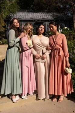Andie Dress In Apricot Crush -Ivy City Co Dress bridesmaids 161 639746