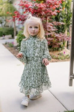 Mini Brynley Dress In Green -Ivy City Co Dress brynley green mini 24 605390