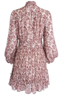 Brynley Dress In Pink - FINAL SALE -Ivy City Co Dress brynley pink backcopy 785259