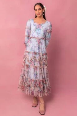 Catherine Dress In Blue Floral 21 Catherine Dress In Blue Floral -Ivy City Co Dress catherine 1 924906