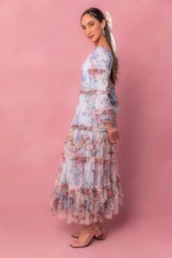 Catherine Dress In Blue Floral 22 Catherine Dress In Blue Floral -Ivy City Co Dress catherine 4 660255