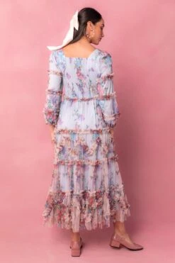 Catherine Dress In Blue Floral 16 Catherine Dress In Blue Floral -Ivy City Co Dress catherine 6 945121
