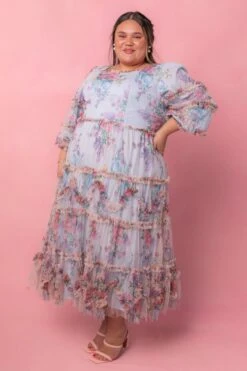 Catherine Dress In Blue Floral 19 Catherine Dress In Blue Floral -Ivy City Co Dress catherine 7 509022