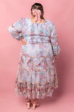 Catherine Dress In Blue Floral 20 Catherine Dress In Blue Floral -Ivy City Co Dress catherine 8 635215