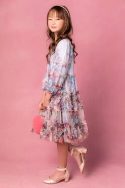 Mini Catherine Dress In Blue Floral 12 Mini Catherine Dress In Blue Floral -Ivy City Co Dress catherineblue 4 371760