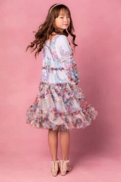 Mini Catherine Dress In Blue Floral 11 Mini Catherine Dress In Blue Floral -Ivy City Co Dress catherineblue 6 137195