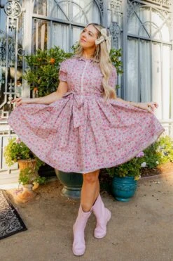 Chelsea Dress Made With Liberty Fabric