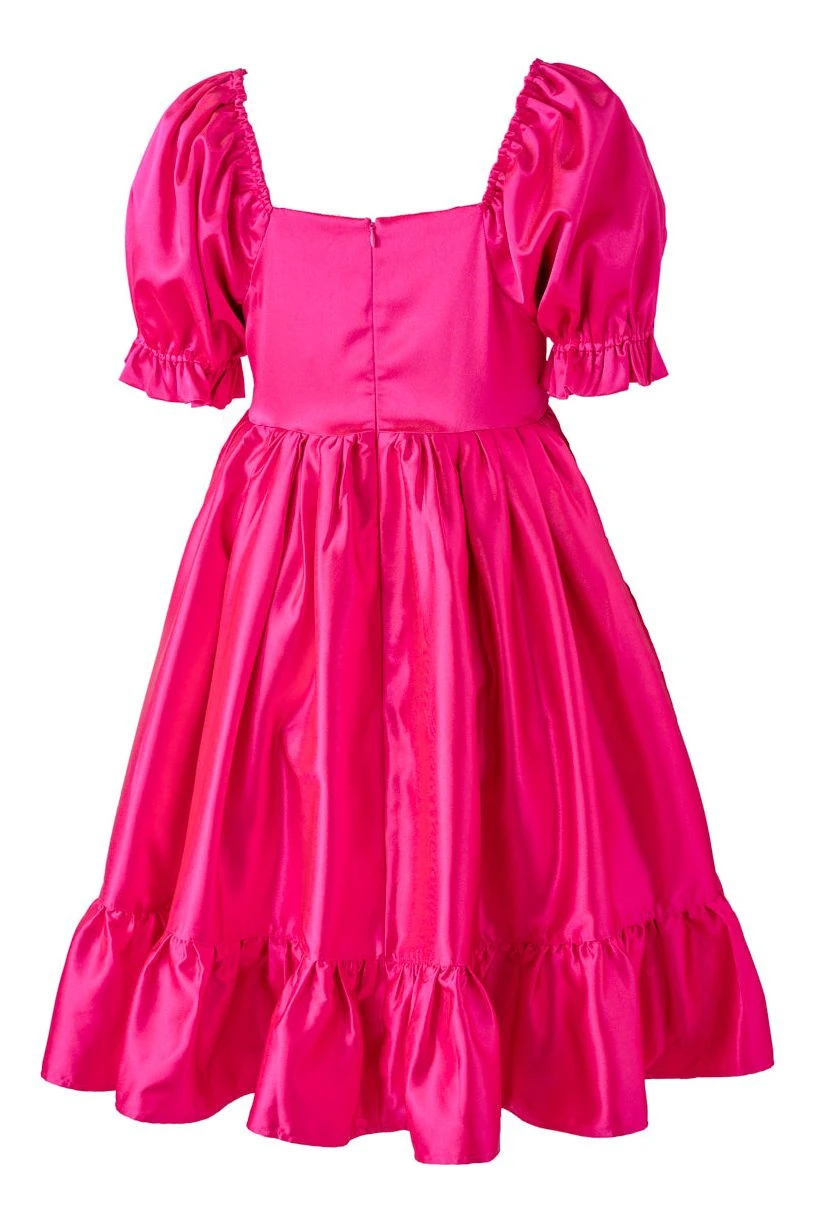 Coco Dress In Hot Pink - FINAL SALE 4 Coco Dress In Hot Pink - FINAL SALE - Image 4