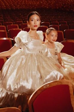 Coco Dress In Gold - FINAL SALE