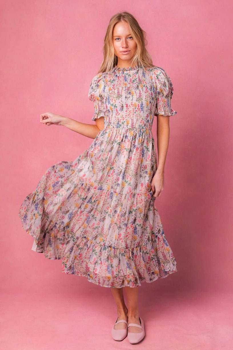 Cordelia Floral Dress 8 Cordelia Floral Dress - Image 8