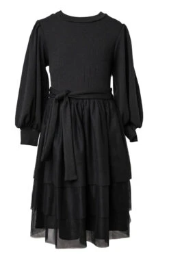 Mini Cosette Dress In Black - FINAL SALE