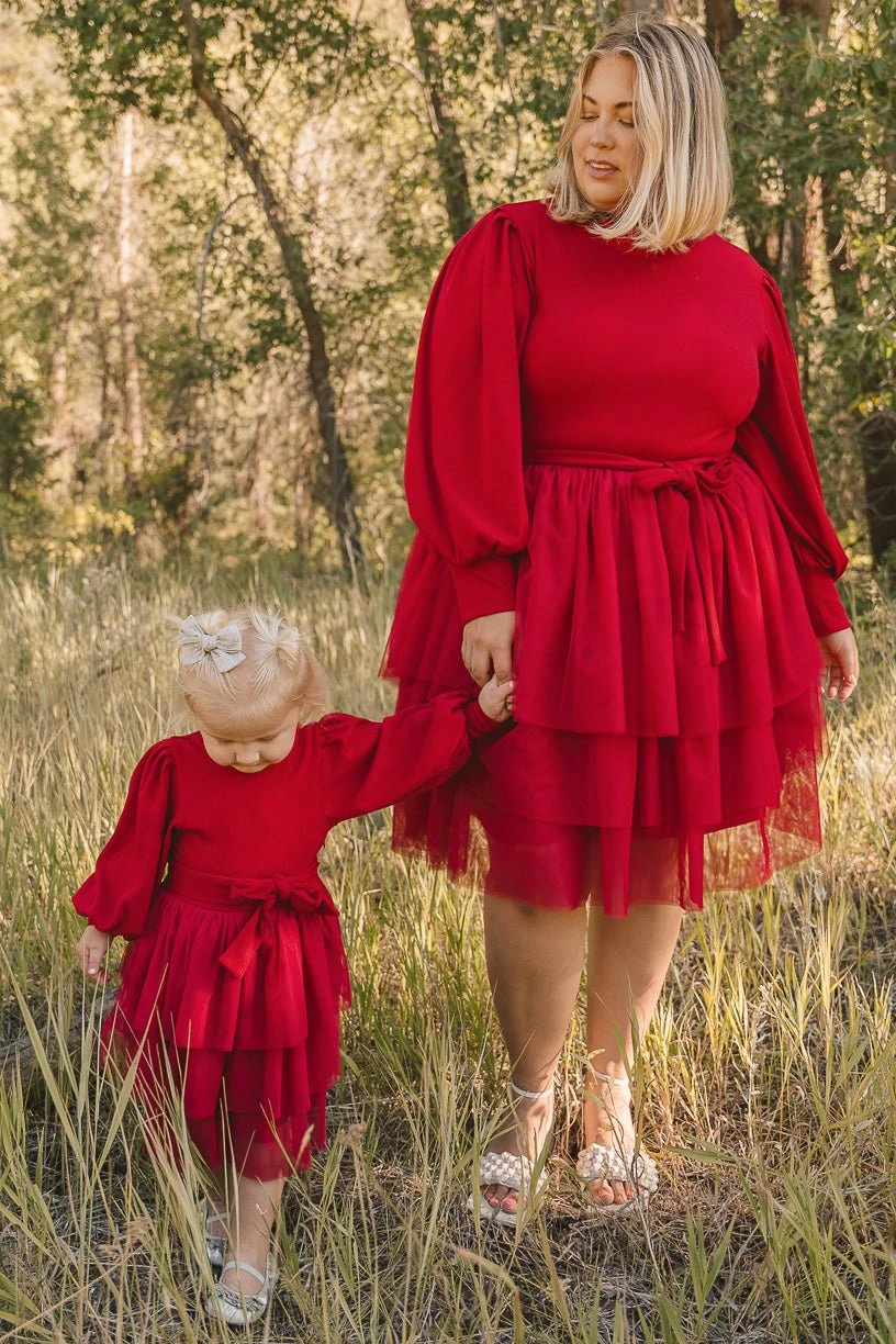Short Cosette Dress In Red - FINAL SALE 11 Short Cosette Dress In Red - FINAL SALE - Image 11